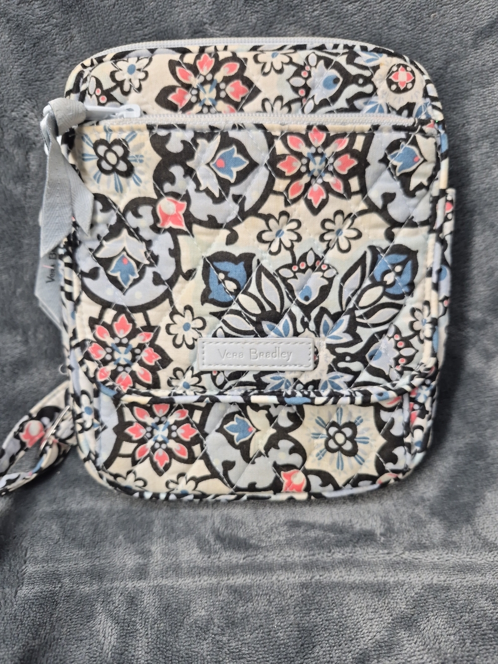 Vera Bradley Mini Hipster Crossbody Bag Lisbon Medallion New Pre-owned Good